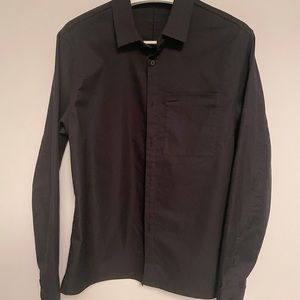 Black Lululemon Button Down Shirt